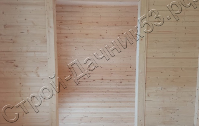 4 Каркасно-щитовой дом Д-150, 8х7м, 56 М², Московская область, Рузский район, СНТ «Томшина гора» (10)